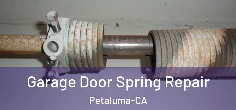 Garage Door Spring Repair Petaluma-CA